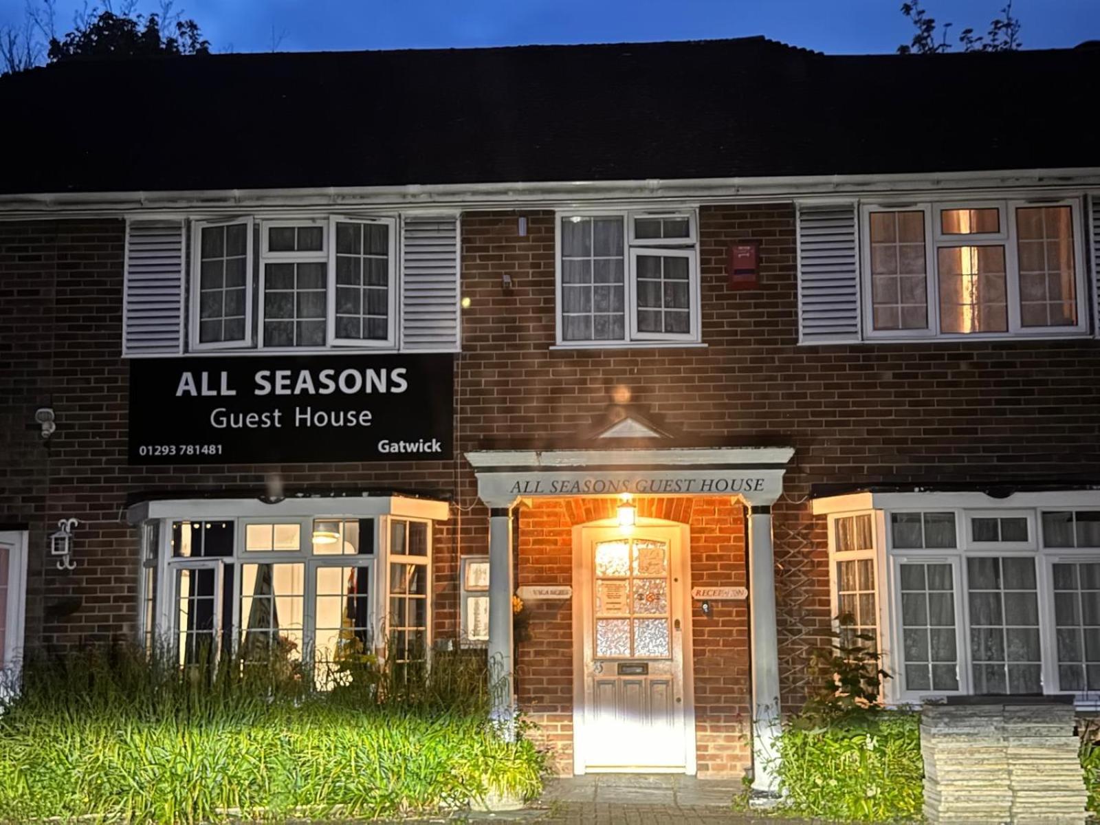 All Seasons Gatwick Guest House & Parking Horley Exterior photo